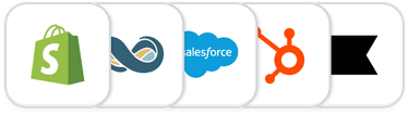 Tech stack logos