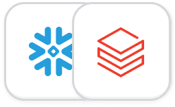Snowflake and Databricks logos