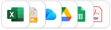 Supported file formats