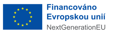 Financováno Evropskou unií – NextGenerationEU
