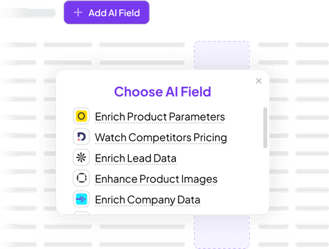 AI & Data Enrichment