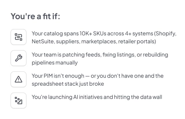 Built for retailers and brands