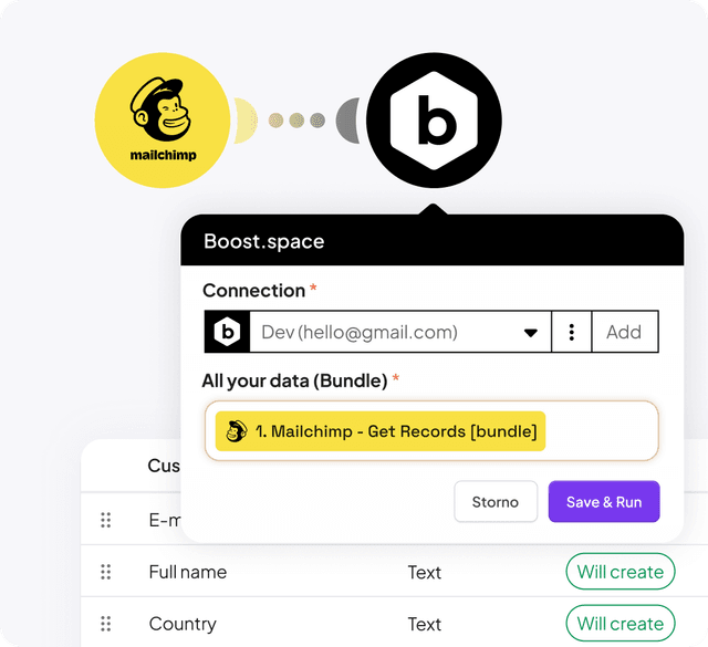 Import data without mapping