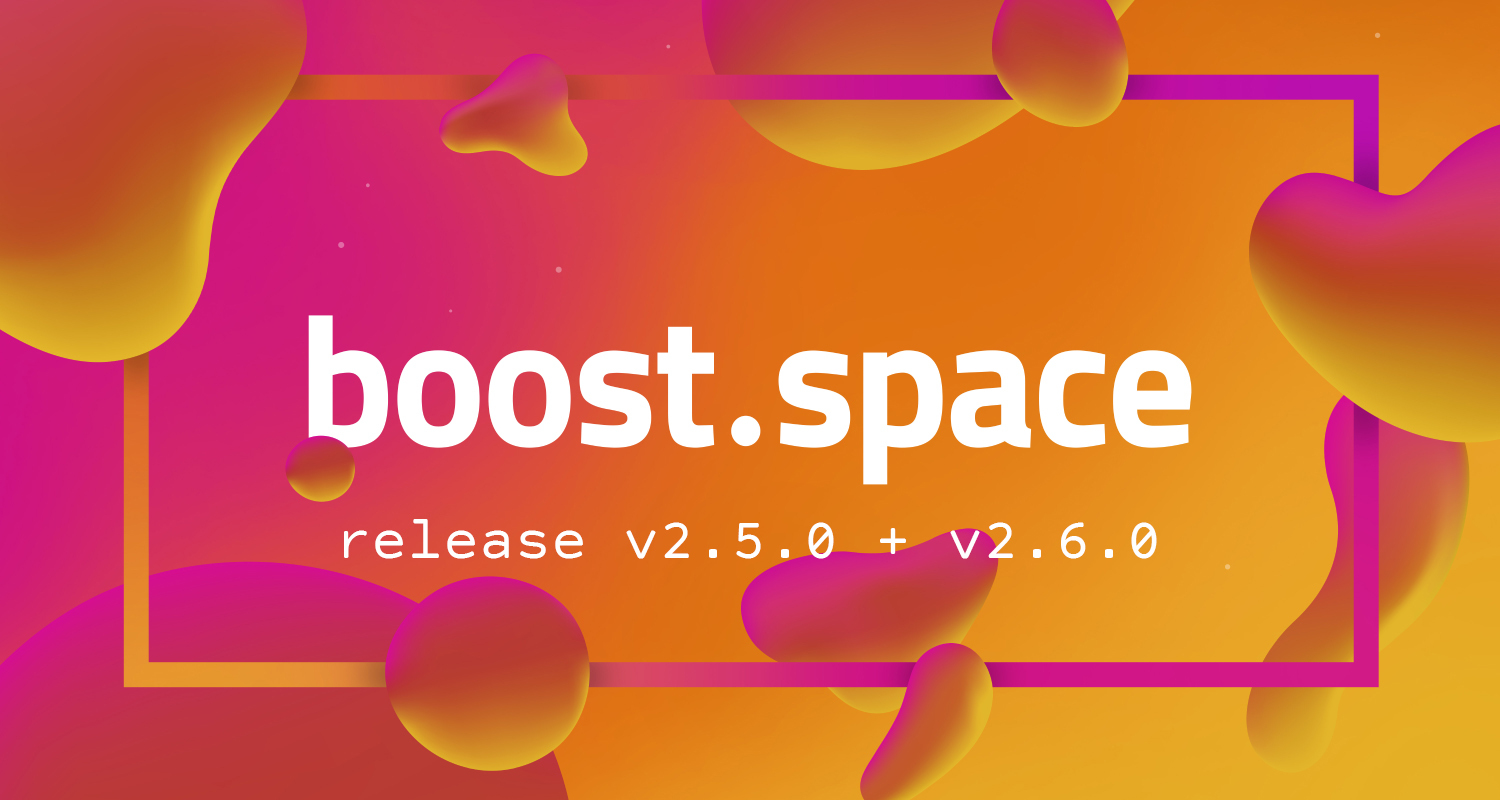 Release v2.5.0 + v2.6.0
