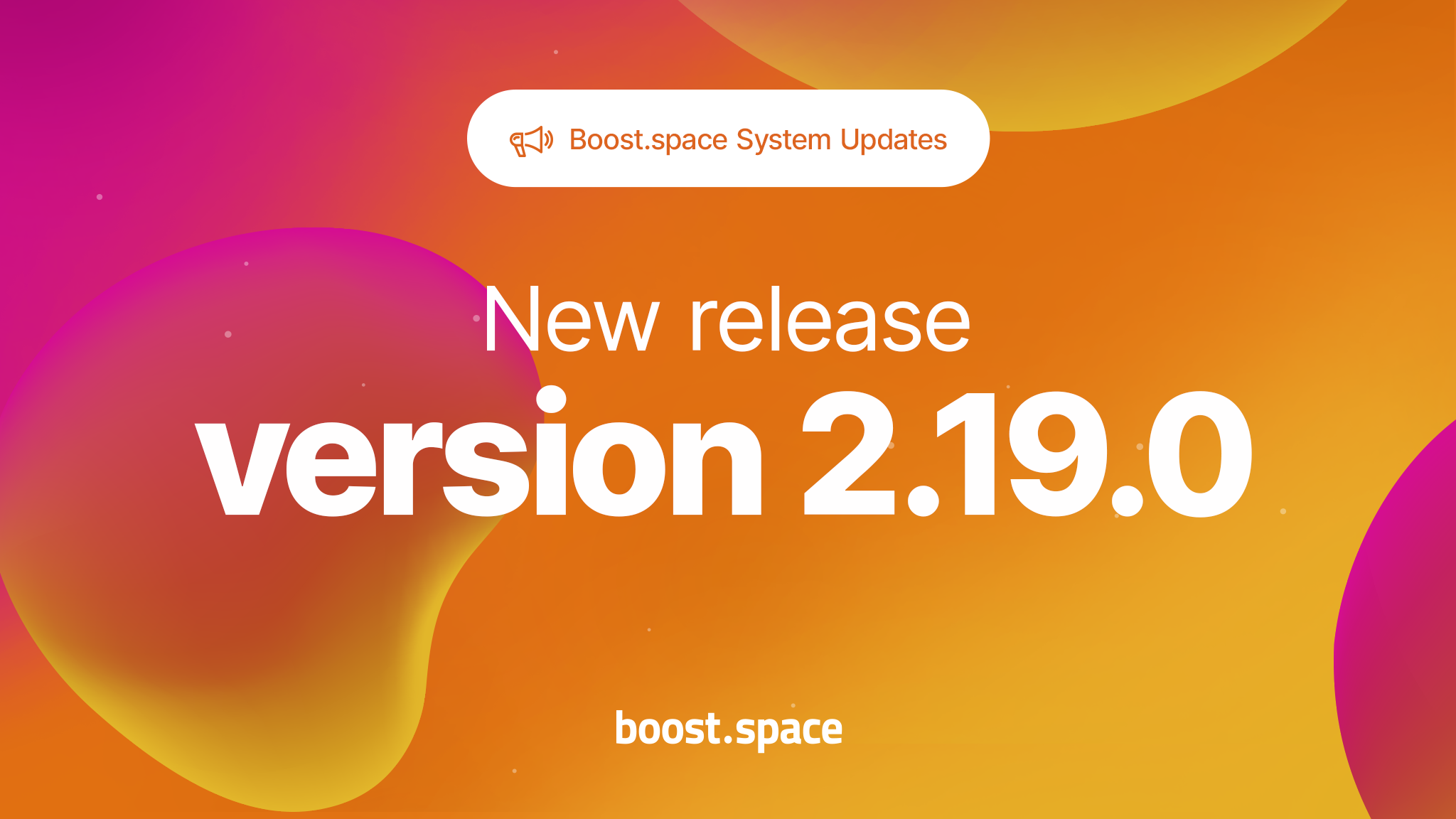 Release v2.19.0