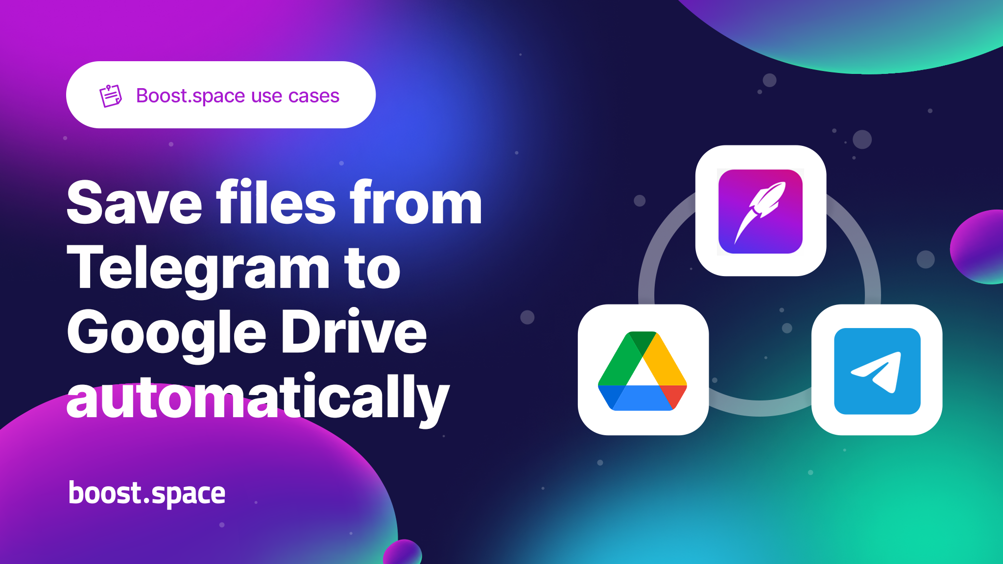 Learn how to save files from Telegram to Google Drive