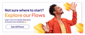 start with flows, boost.space, easy data sync