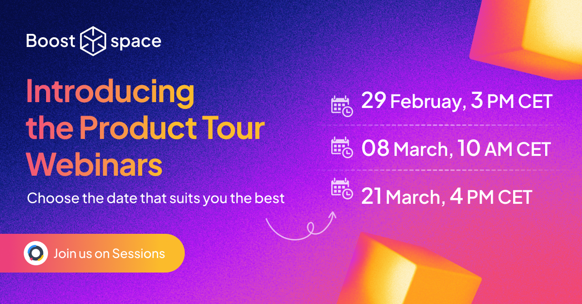 Weekly Boost.space Product Tours: Fast-pace Your Data Transformation