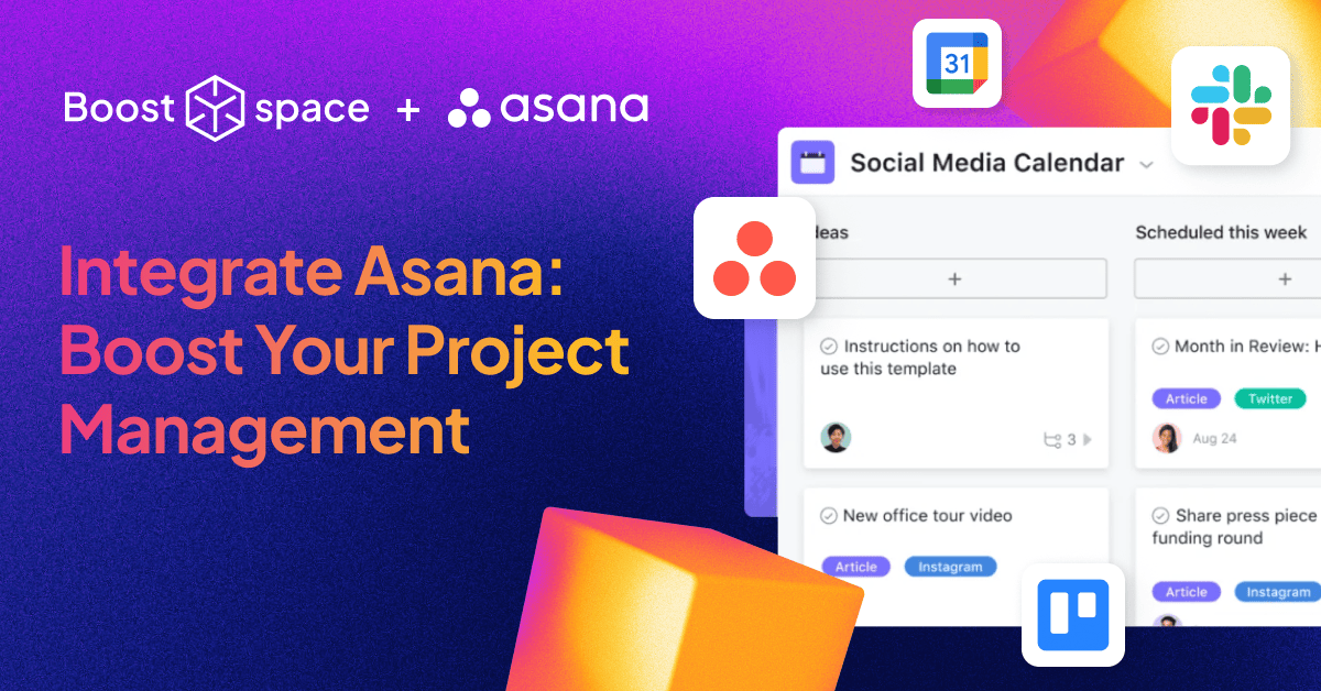 Optimize Your Workflow: Integrate Asana with Your Essential Tools