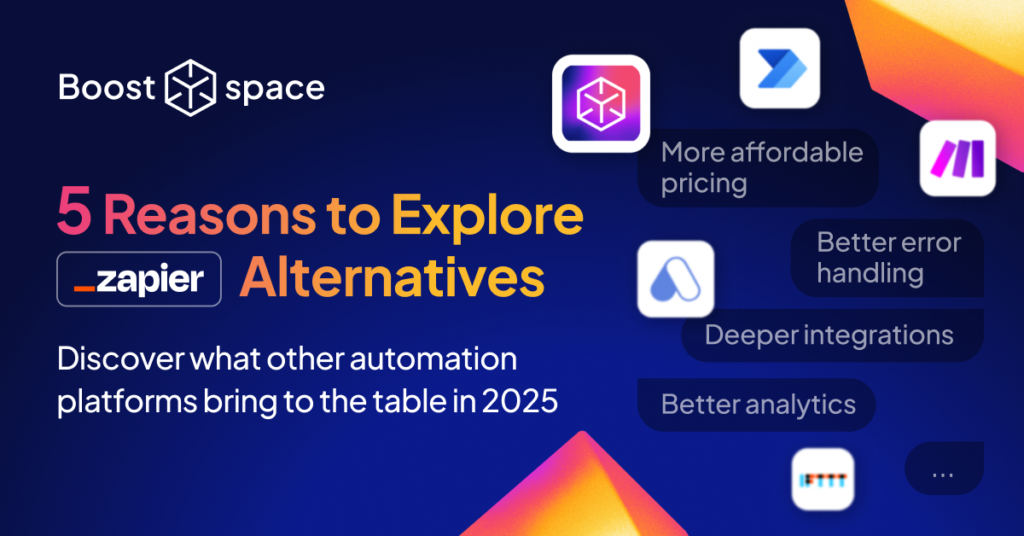 Top Zapier Alternatives in 2025: Find the Perfect Automation Tool