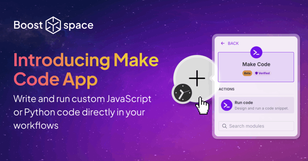 Elevating Automation: Execute Custom Codes with the Make Code App Integration